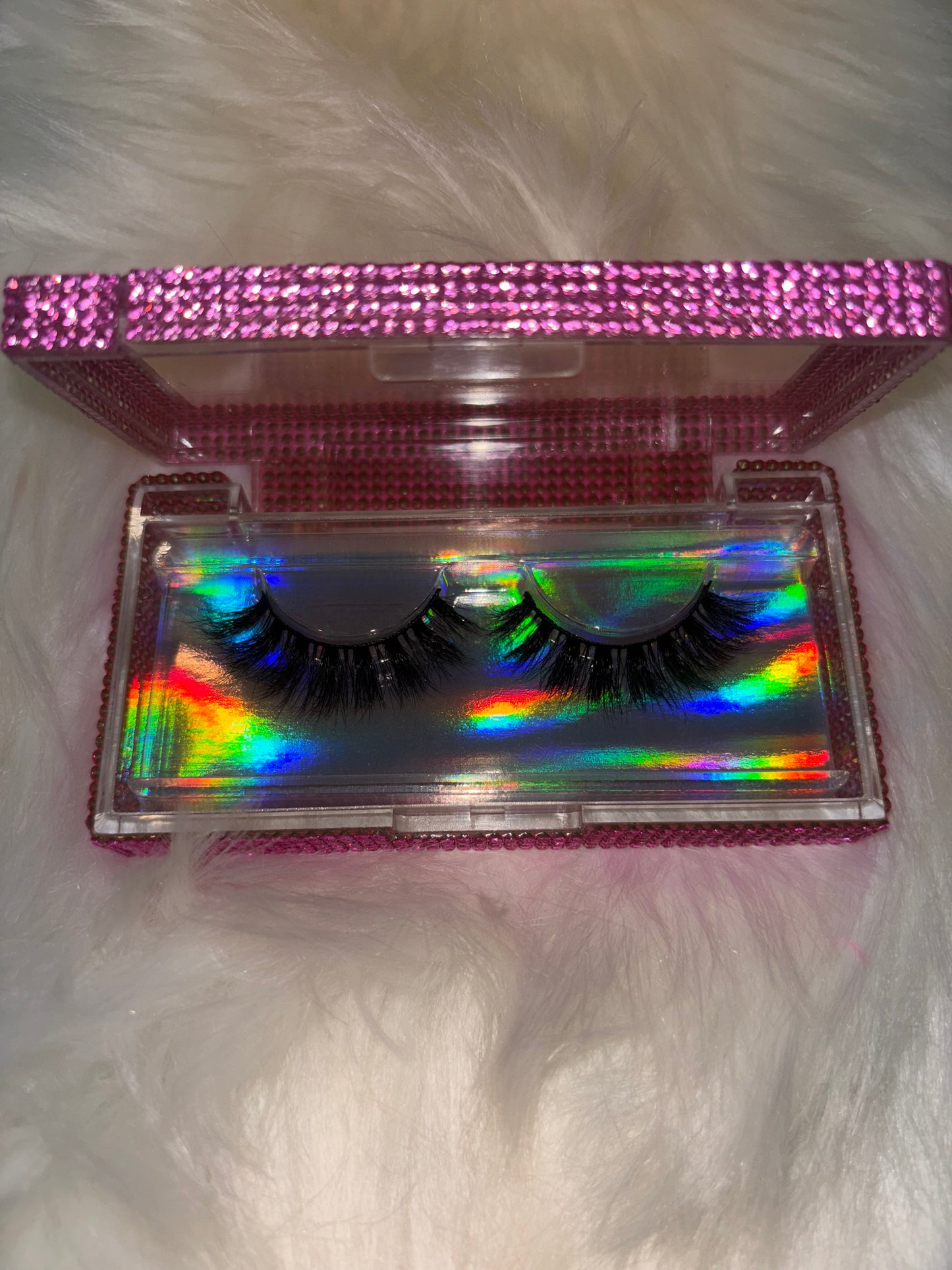 ✨Mink Lashes✨Pink Badazzle