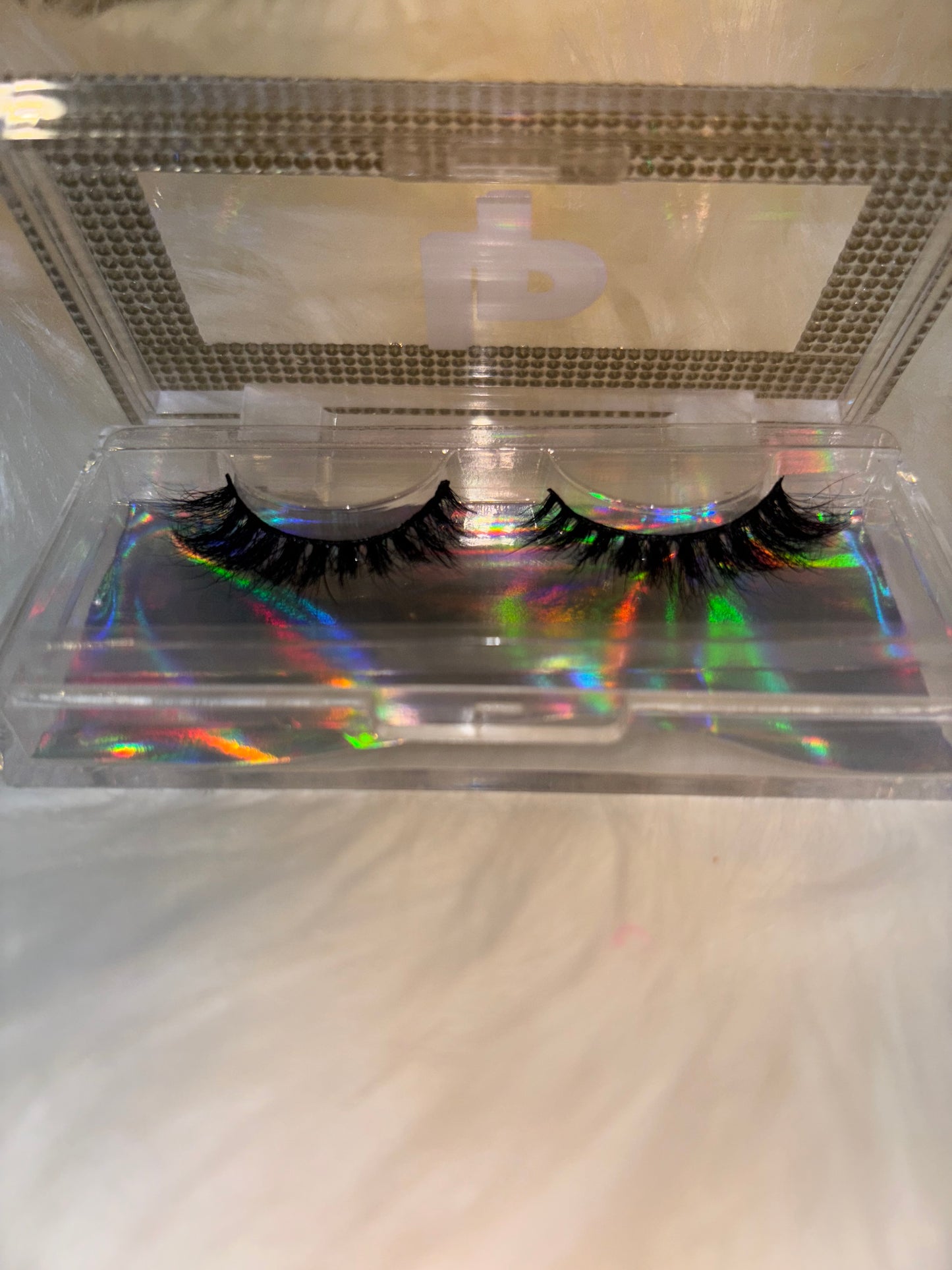 ✨Mink Lashes✨Silver Badazzle