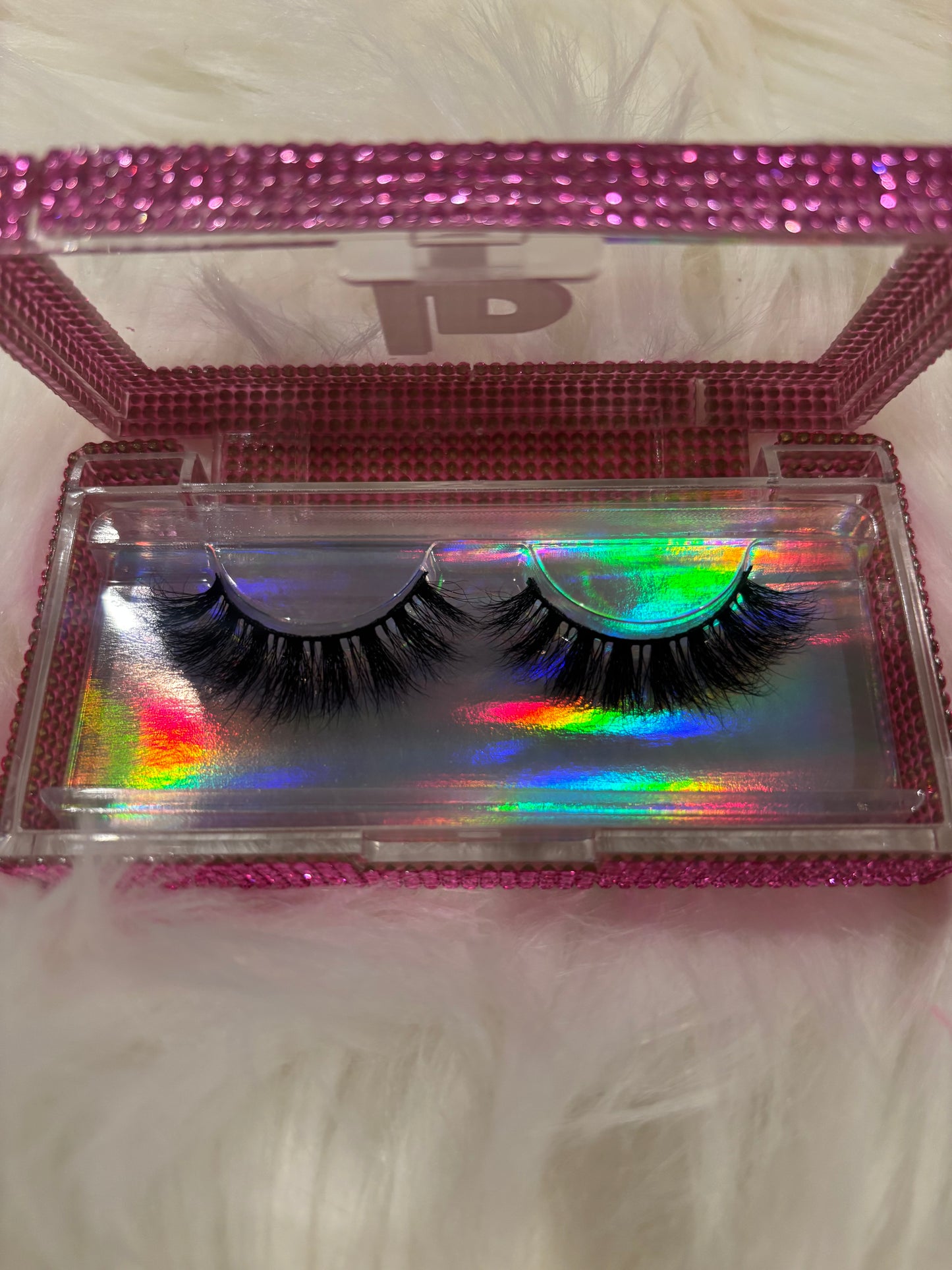 ✨Mink Lashes✨Pink Badazzle